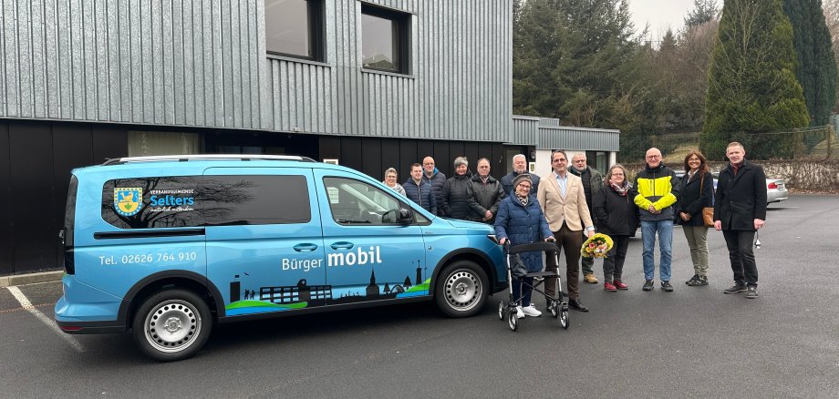 Pressefoto Jungfernfahrt BürgerMOBIL