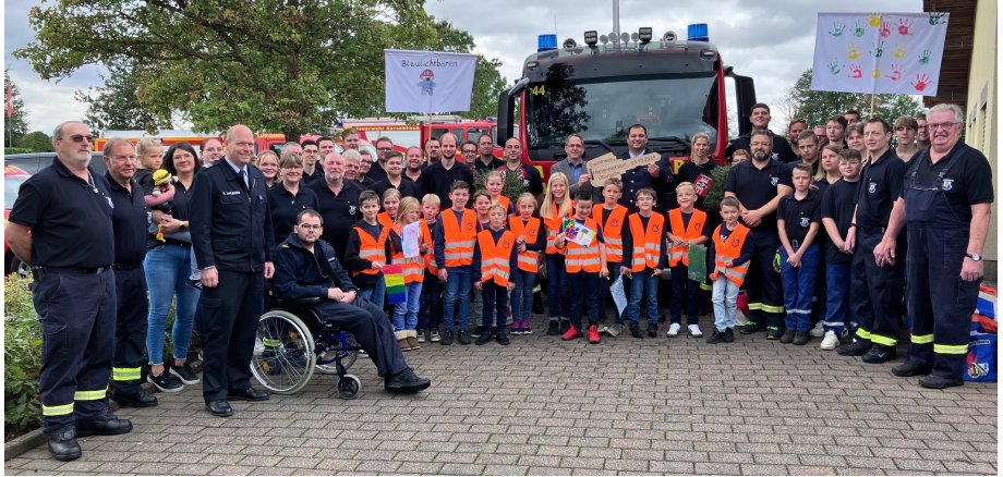 Gruppenfoto Feuerwehr Marienrachdorf